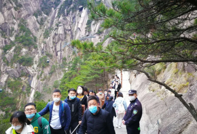 清明小長假第三天 黃山風景區管理有序，游客體驗再升級